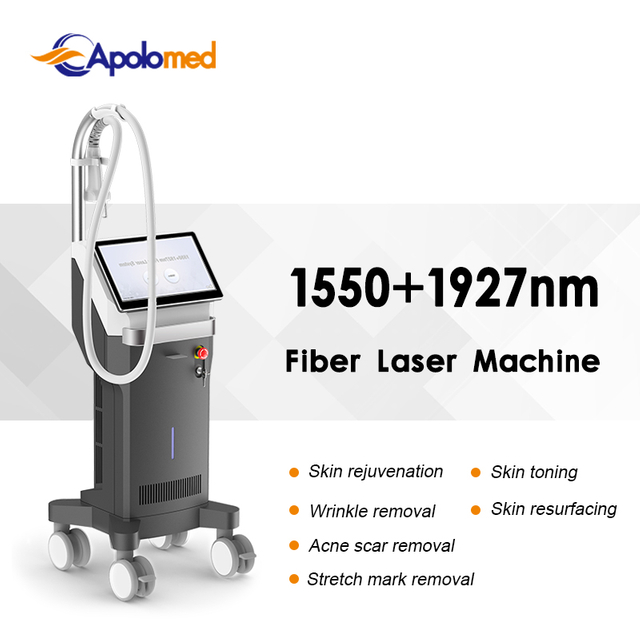 Machine laser à fibre double onde 1550 nm + 1927 nm à fibre fractionnée