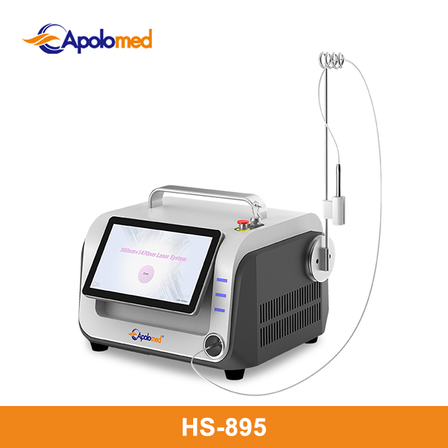 Endolaser avec machine de lipolyse de levage de visage de thérapie vasculaire de laser de la fibre 980+1470nm